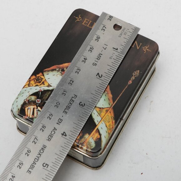 Vintage Gianna Elizabethan Bayberry Pot-Pourri Tin 1989 Metal Retro Black - Picture 3 of 7